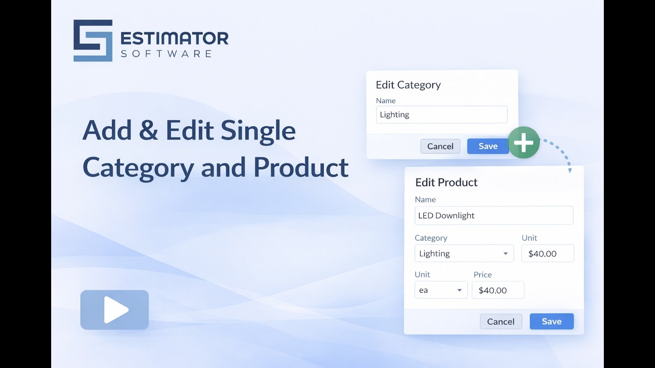06 - Add & edit a single category or product
