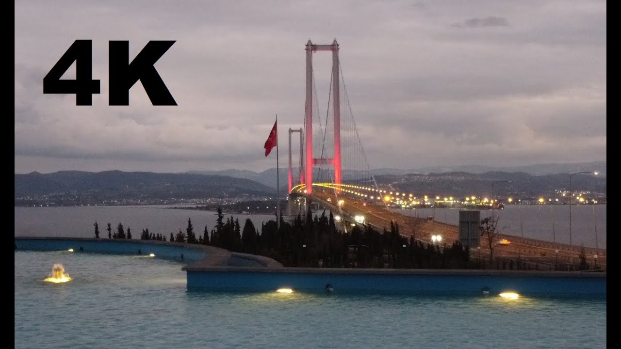 4K OSMANGAZİ KÖPRÜSÜ KOCAELİ DRONE ÇEKİMİ