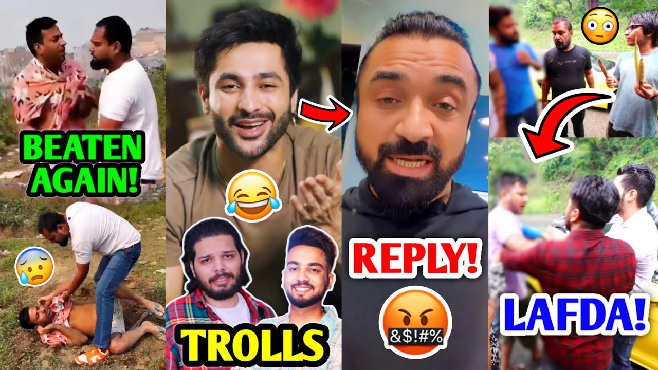 YouTubers BADLY TROLL Ajaz Khan - ANGRY REPLY! 🤬| Sourav Joshi LAFDA, Puneet Superstar, Salman Khan