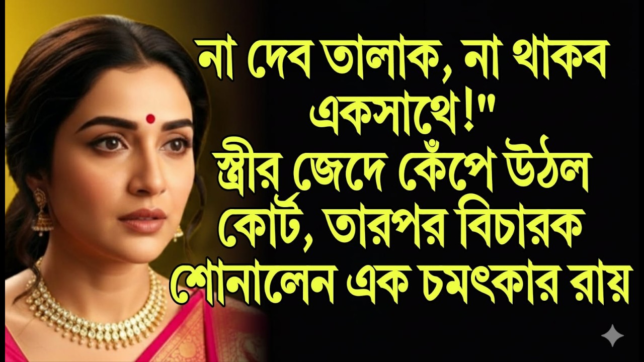 না দেব তালাক, না থাকব একসাথে!