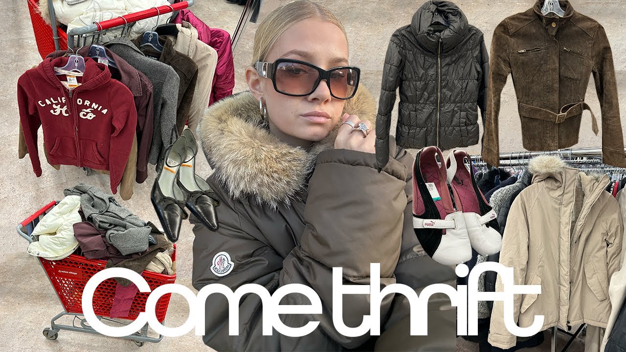 SPENDING THE DAY THRIFTING IN TORONTO | thrifting my entire spring wardrobe