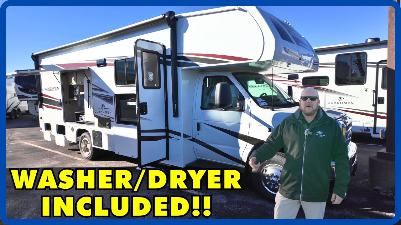 Class C Motorhome With Washer/Dryer! 2025 Coachmen Leprechaun 260MB