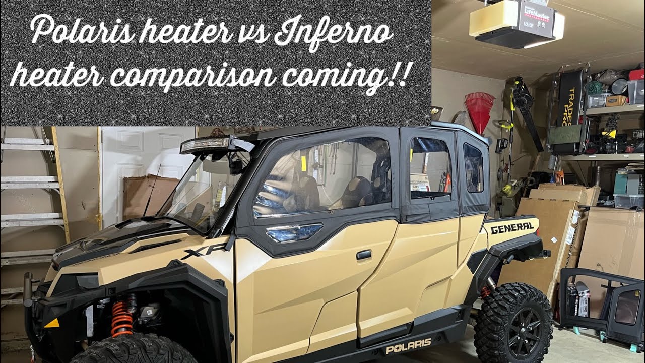 Polaris General Xp4 Heater install! Review and Inferno heater comparison to come!!
