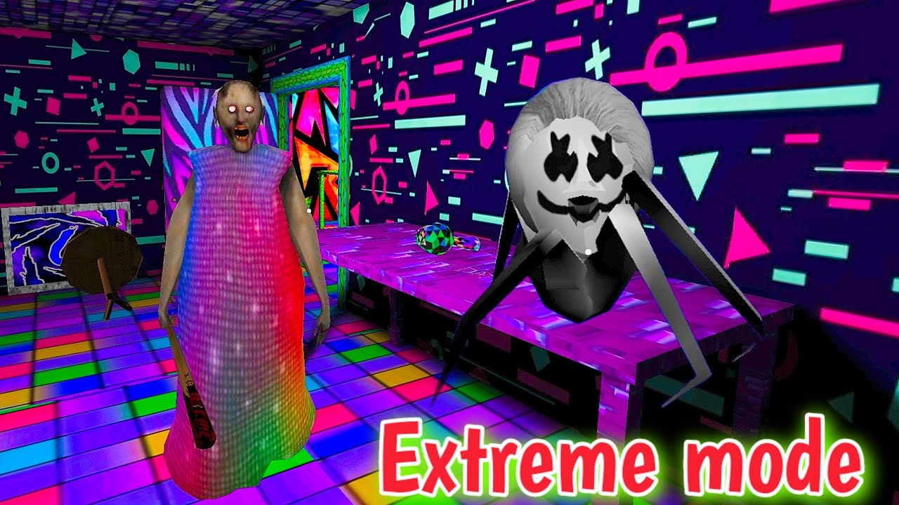 Granny 1.8 - Extreme mode - Neon Disco Atmosphere