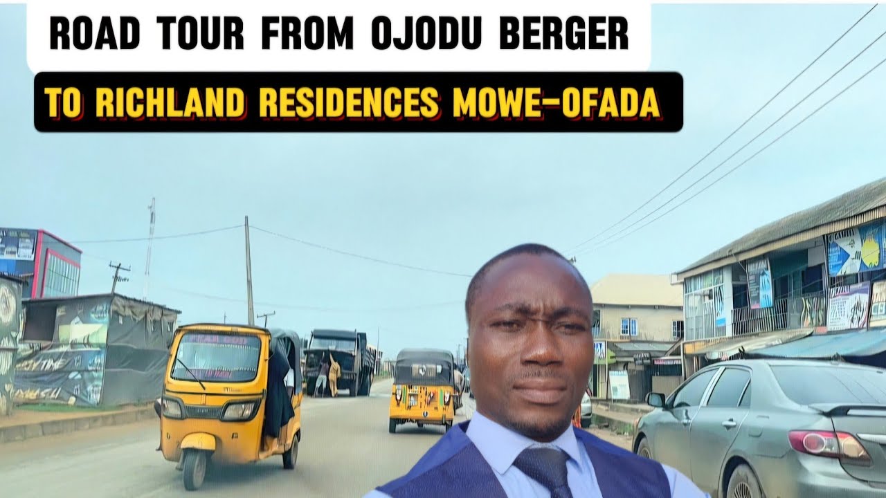 ROAD TOUR FROM BEGER TO RICHLAND RESIDENCES MOWE OFADA OGUN STATE