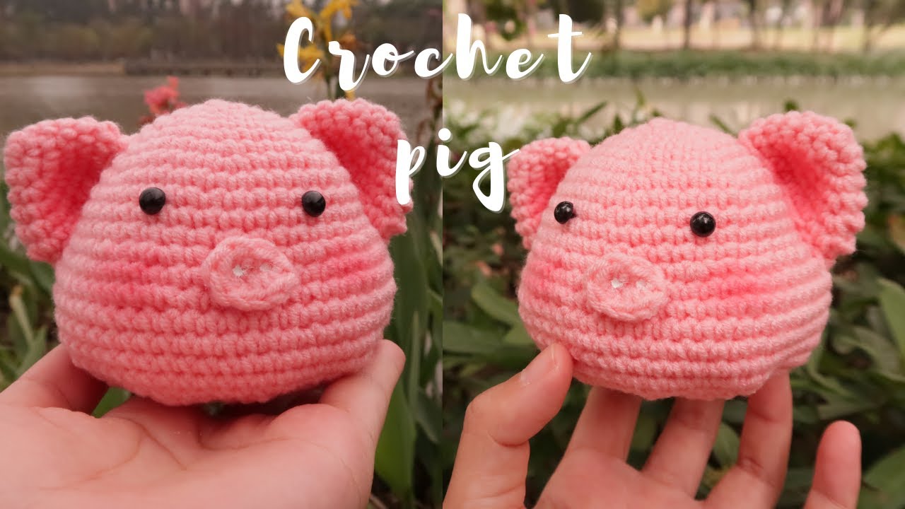 Crochet pig amigurumi | How to crochet piggy | Crochet tutorial