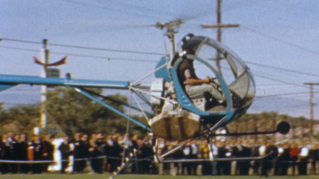 Hughes Aircraft Conference, 1963 | Helicopters & More | 16mm Film Scan