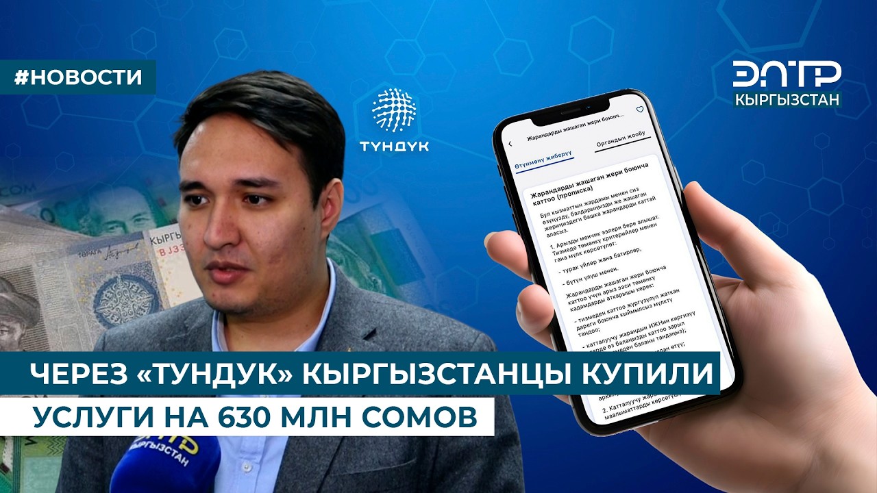 ЧЕРЕЗ «ТУНДУК» КЫРГЫЗСТАНЦЫ КУПИЛИ УСЛУГИ НА 630 МЛН СОМОВ