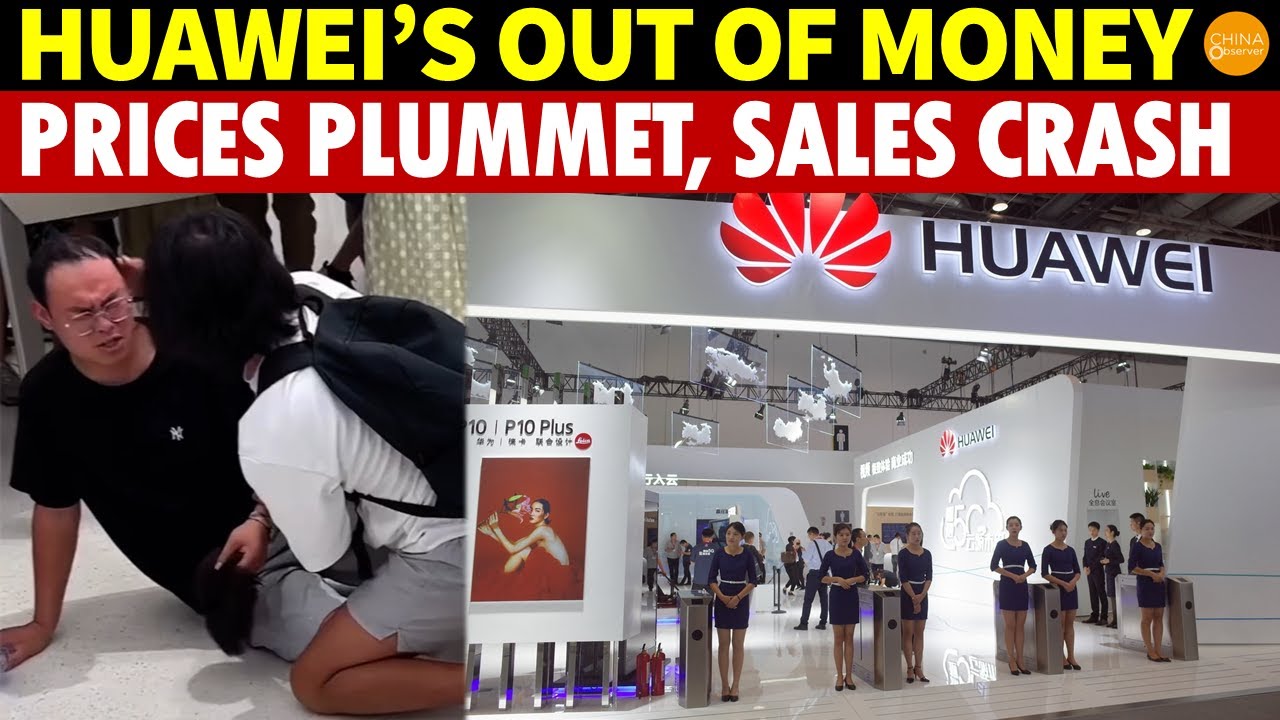 Huawei’s Out of Money! Issues $1 Billion Bonds, Phone Prices Plummet, No Buyers