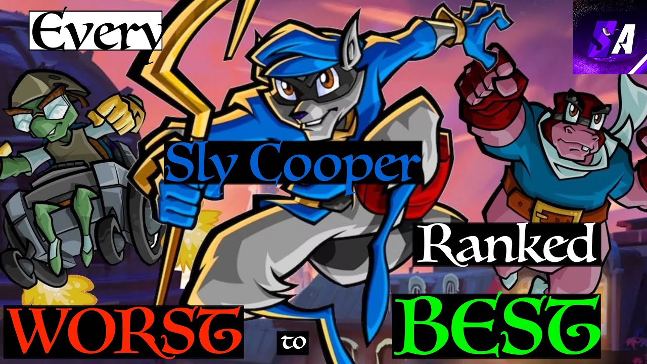 Every Sly Cooper Game Ranked Worst to Best