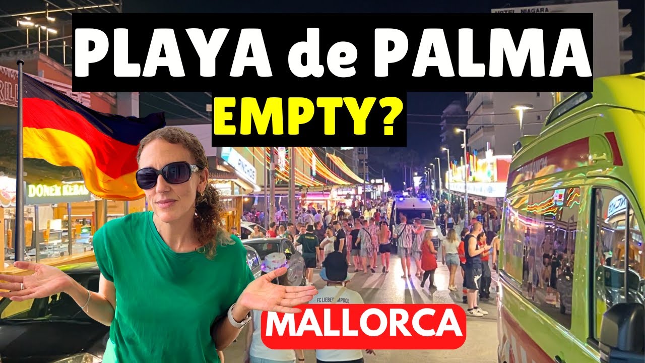 Is there a DECLINE in GERMAN TOURISM in Mallorca? [Playa de Palma in August 2025]