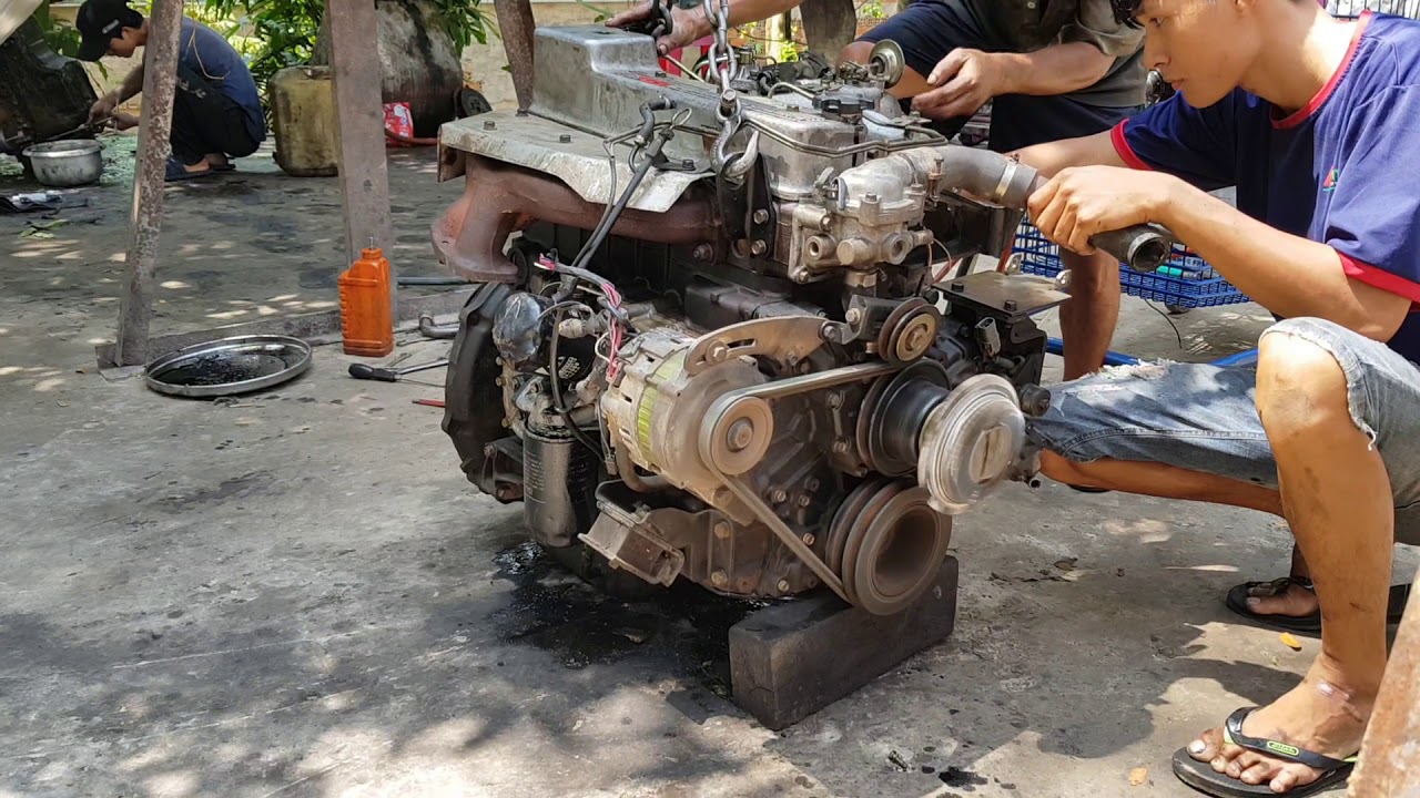 (Đã Bán) Máy Nghĩa Địa Nhật Nissan FD42 | Nissan FD46 Turbo