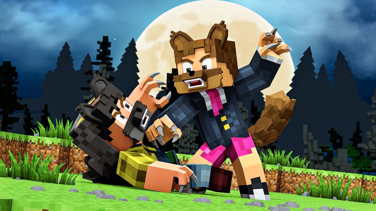 LOBISOMEM ALFA APARECEU NO MINECRAFT !! - TEEN WOLF Ep.4