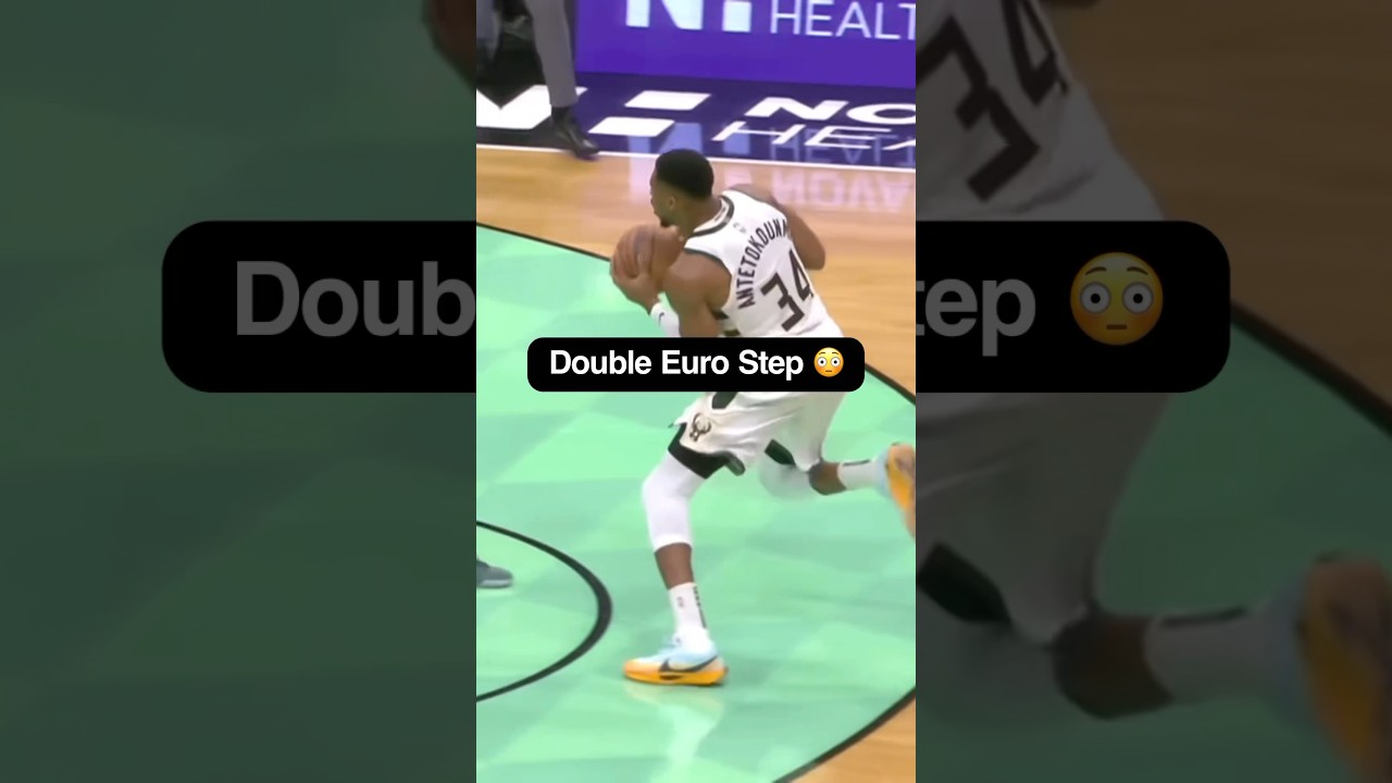 Giannis Double Euro Step😳