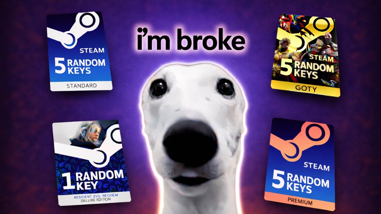 Buying Mystery Steam Keys Until I'm Broke