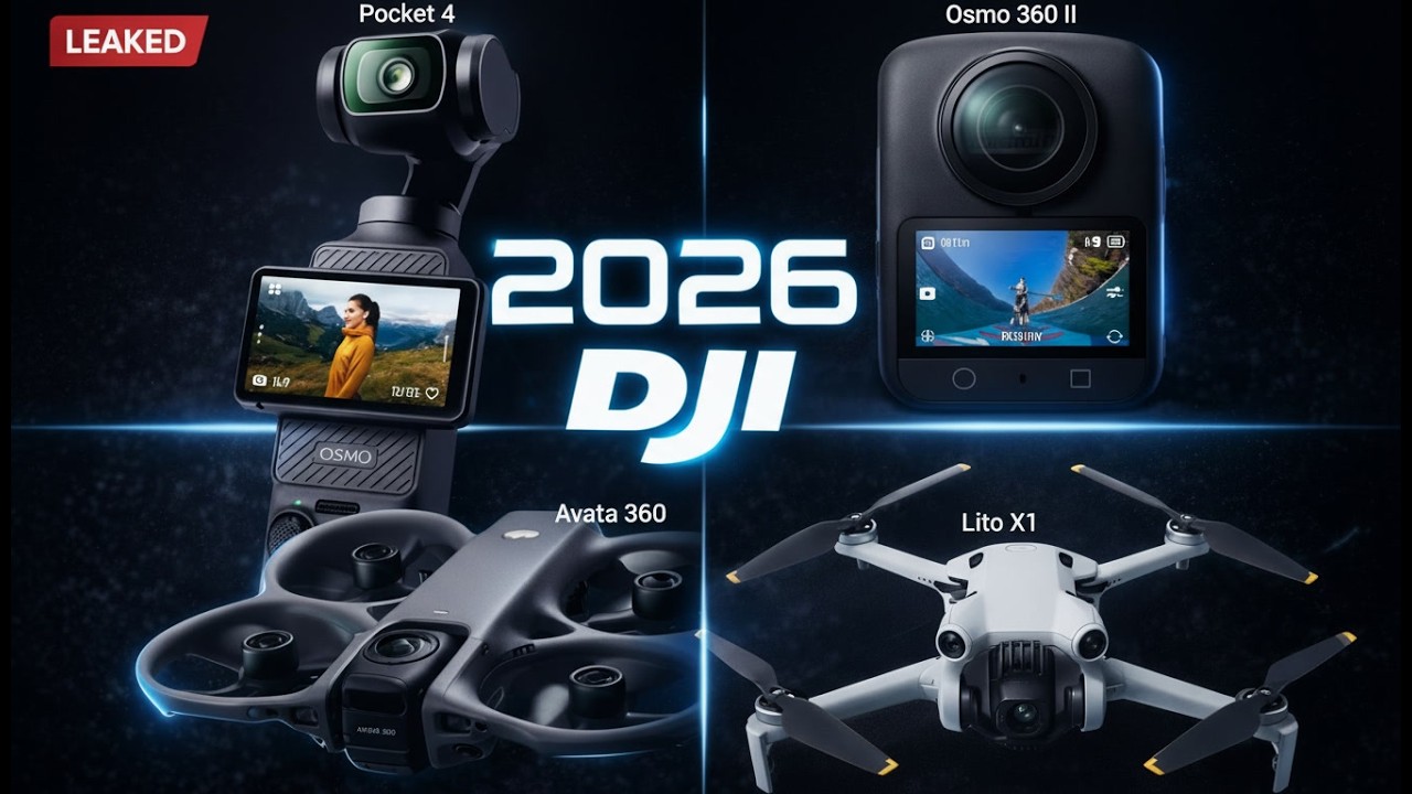 Компания DJI только что анонсировала свою самую масштабную новинку 2026 года — и она меняет всё.