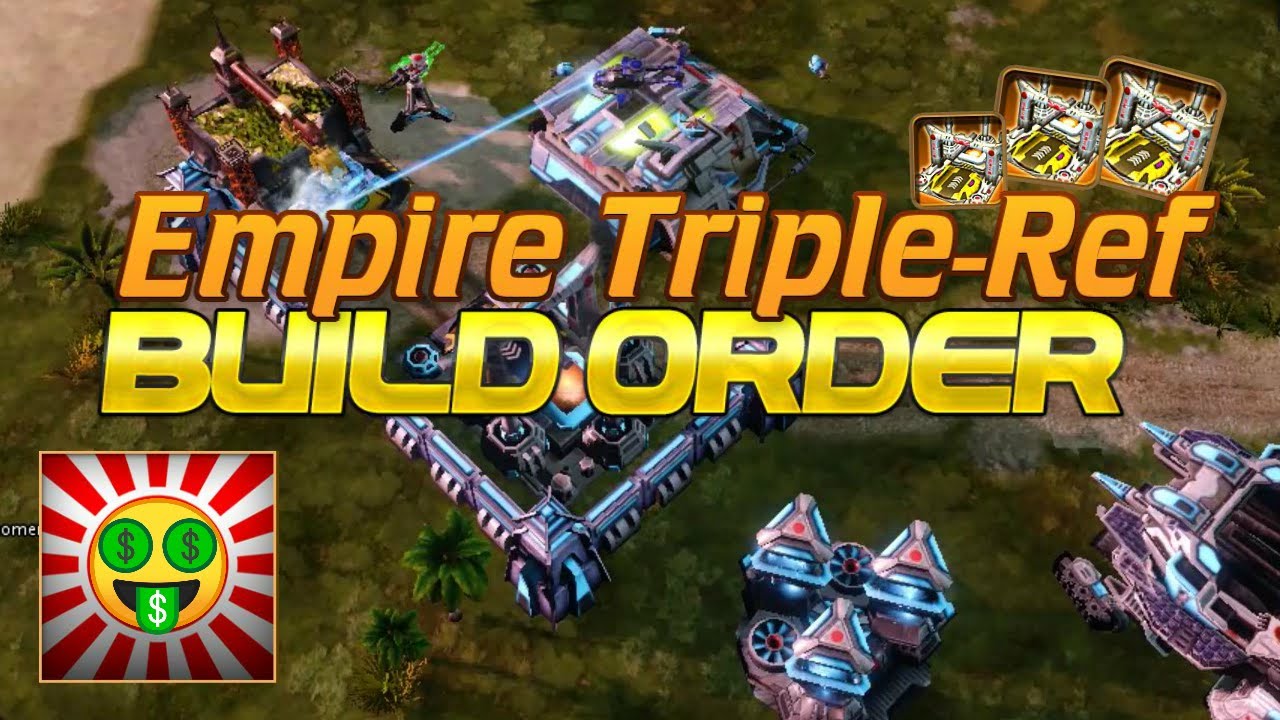 Empire Triple Refinery Build Order | Red Alert 3