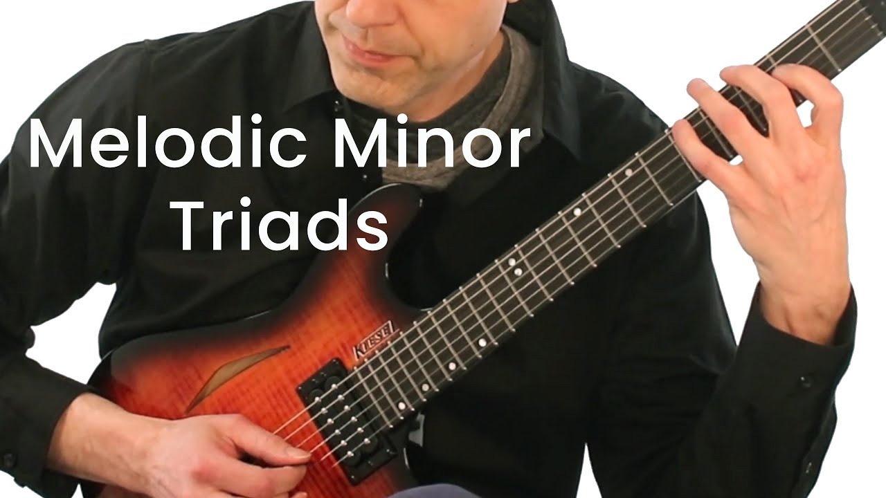 Tim Miller - Melodic Minor Triads Lesson