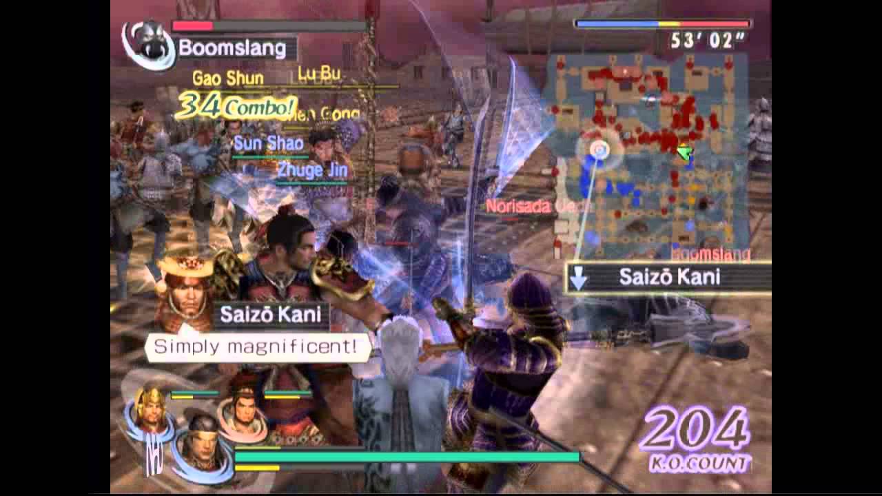 Let's Play Warriors Orochi 2 Wu(Sun Jian, Sun Quan, Zhou Tai)pt8 Battle of Chi Bi