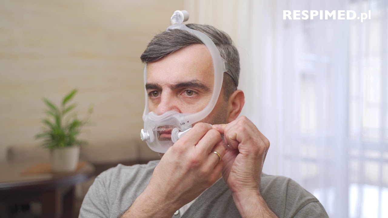 Jak prawidłowo zakładać maskę 'Dream Wear Full Face' [Philips Respironics]
