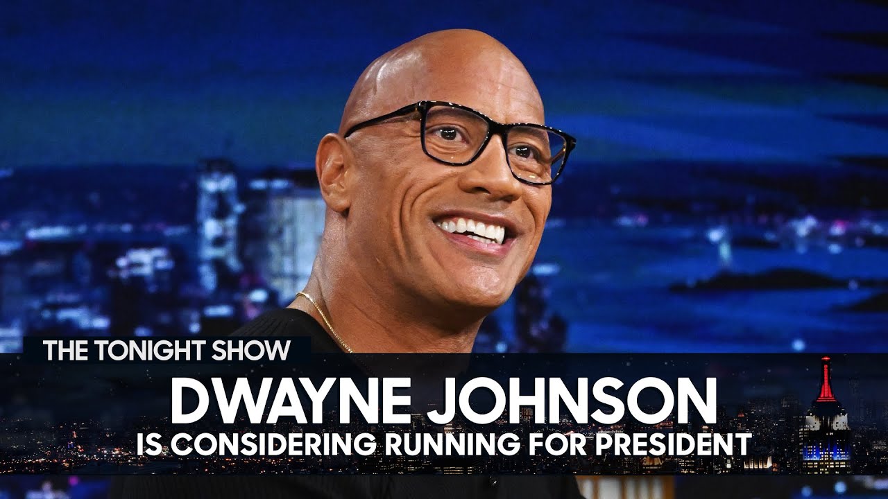 Dwayne Johnson Would Consider Running for President in the Future (Extended) | The Tonight Show