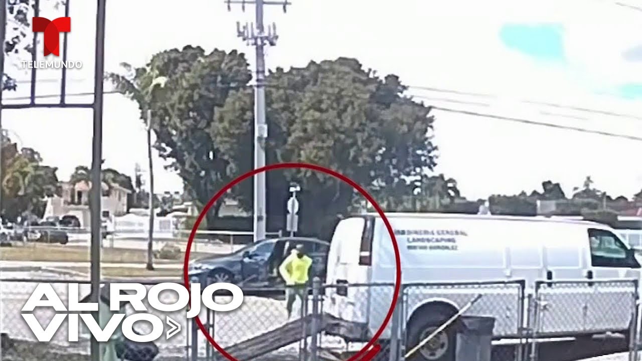 Sujeto intenta robar las herramientas de unos jardineros y se queda encerrado
