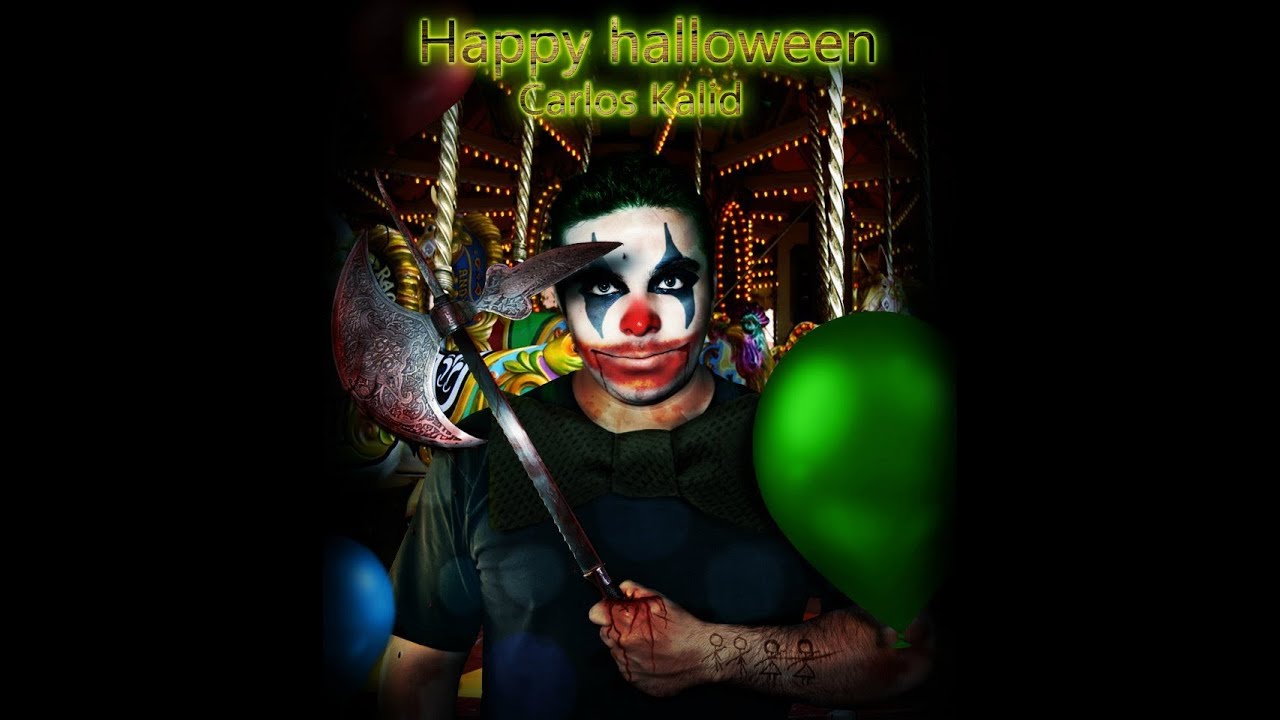 Photoshop tutorial : Evil Clown