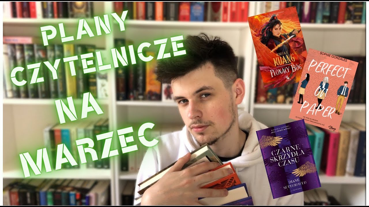 Plany czytelnicze na MARZEC 🌸 | MARZEC TBR 📚