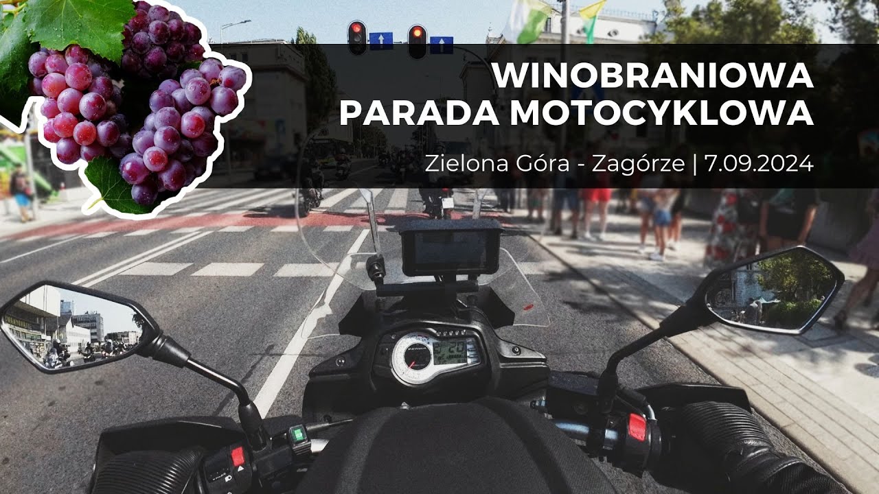 Winobranie 2024 - Parada Motocyklowa i Piknik Motocyklowy | Zielona Góra - Zagórze | 7.09.2024