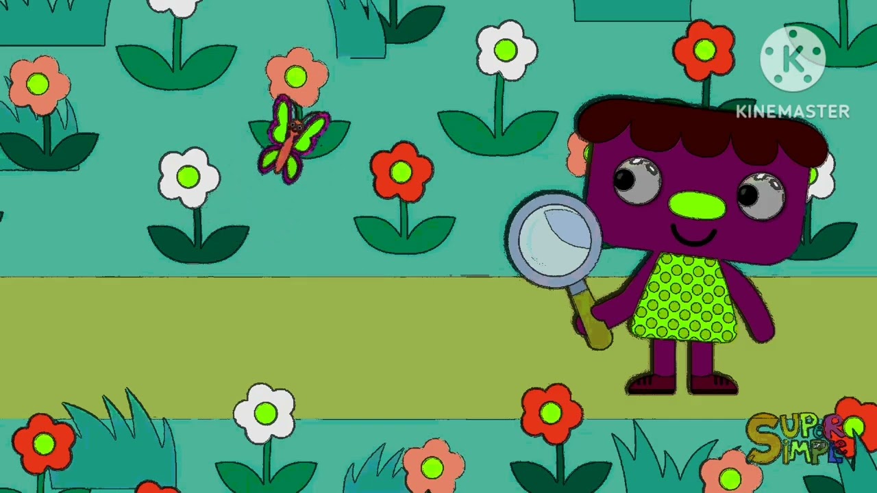 I see a butterfly flying flying Effects || Noodle & Pals super simple song Effects 