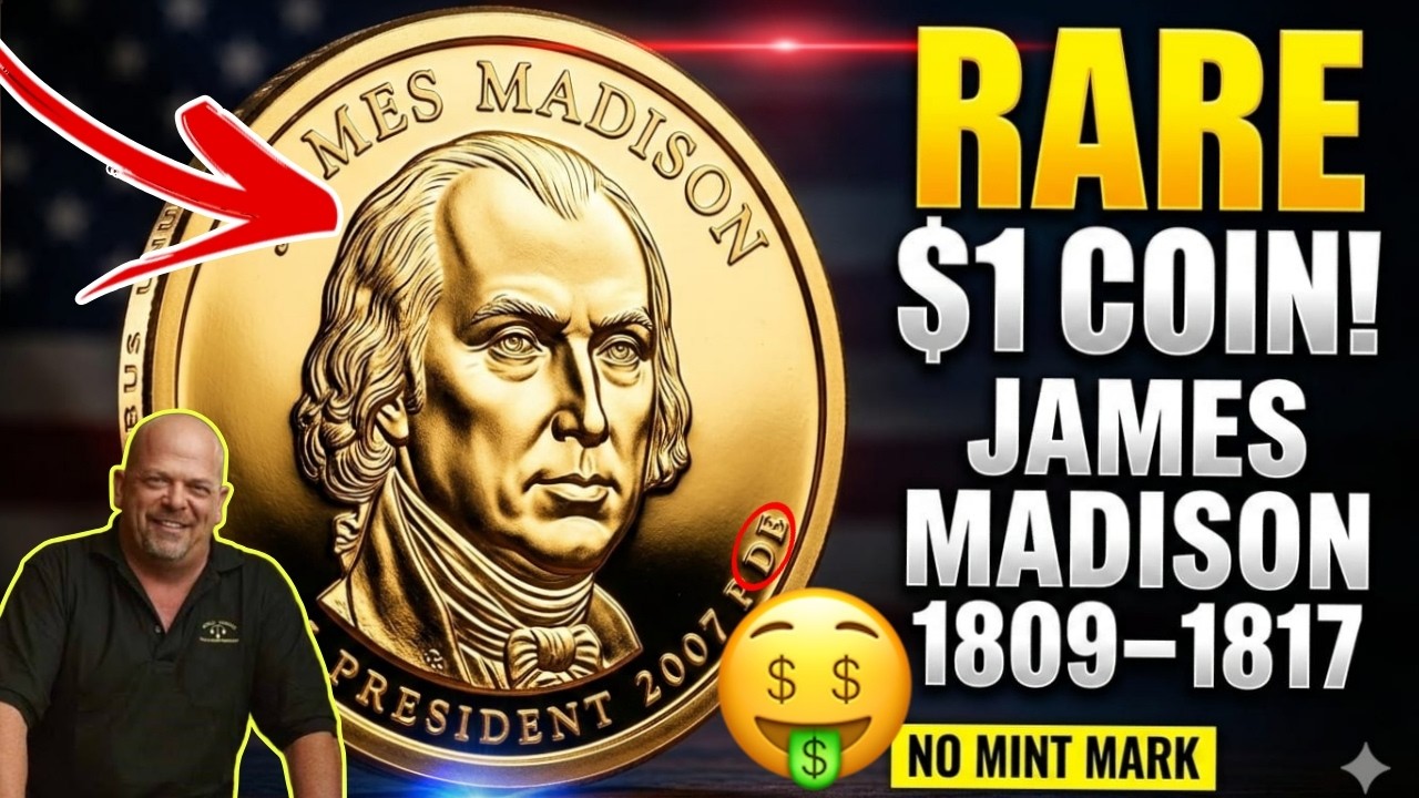 USA President Dollar Coin 1809–1817 | James Madison $1 Coin Value