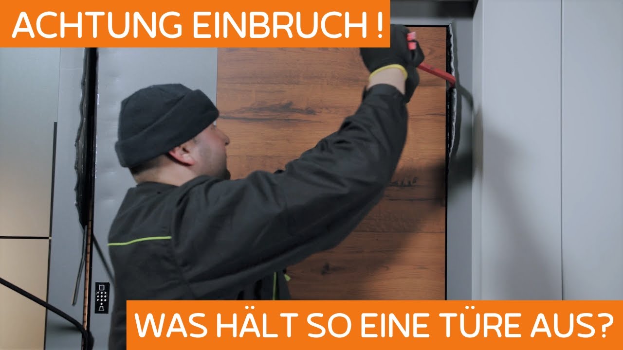 Einbruchsversuch an Inotherm Haustüre