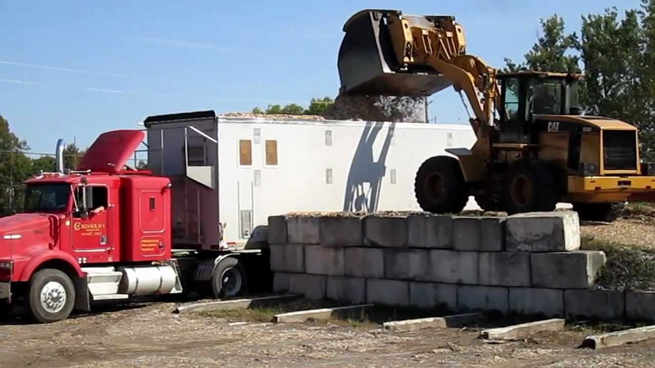 Loading Wood Chips - Chisholm Lumber