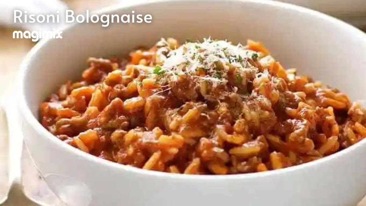 Live Magimix : Cookalong with Vanessa - Risoni bolognaise