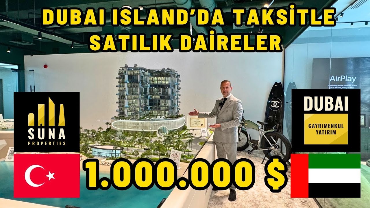 VILLA DEL GAVI BY MR.EIGHT | DUBAI ISLAND’DA TAKSİTLE SATILIK DAİRELER | DUBAİ GAYRİMENKUL YATIRIM