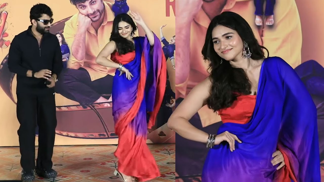Vishwak Sen & Kayadu Lohar Dance On Stage, Super Fun 🤣 | #FUNKY Movie Song Launch Event