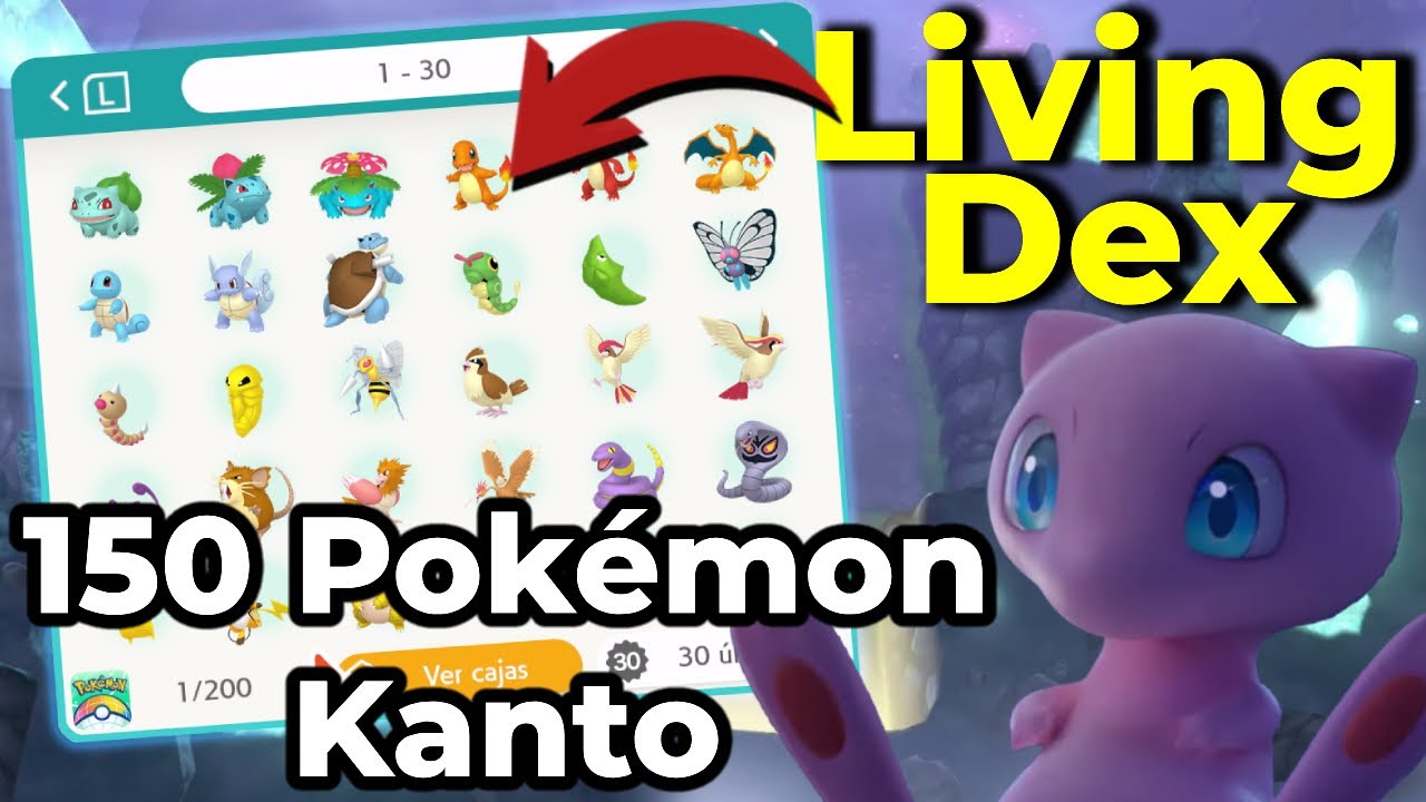 ¡Living Dex COMPLETA en KANTO! Así conseguí TODOS los Pokémon en Lets Go Pikachu y Eevee