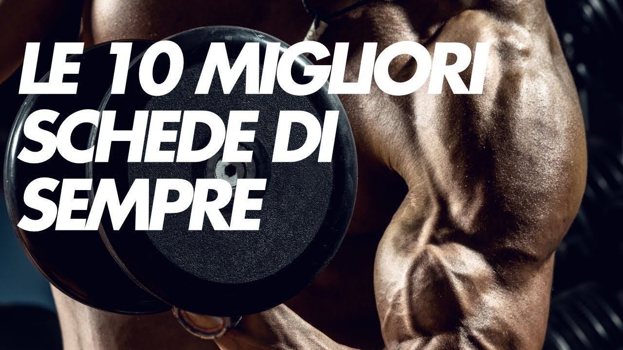 Super BodyBuilding: le 10 Migliori schede di sempre
