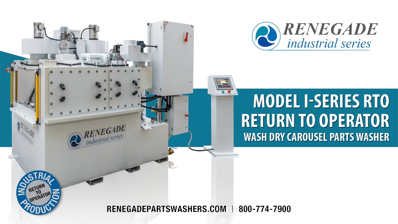 Renegade I-Series Production Cleaning Solutions