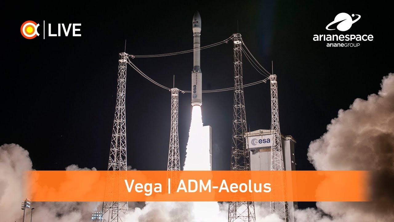 🔴Трансляция пуска Vega | ADM-Aeolus