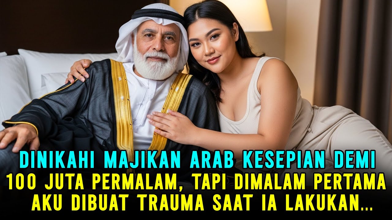 Dinikahi Duda Arab Kesepian Demi 100 Juta per Malam‼️ Di Malam Pertama, Aku Langsung Dibuat Trauma.