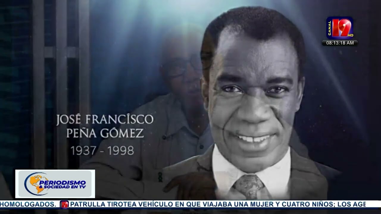 HOMENAJE A DR  JOSE FRANCISCO PEÑA GOMEZ