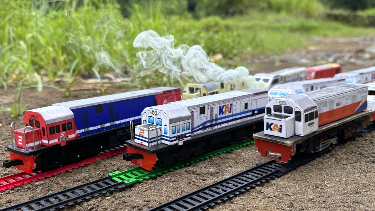 merakit dan menjalankan kereta api Indonesia,kereta api Rnb,kereta api wnb,kereta api vintage