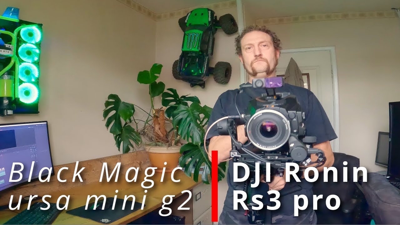 DJI Ronin Rs3 Pro with Black Magic Ursa mini g2 Pro - The RIg Setup #DJironinRS3pro