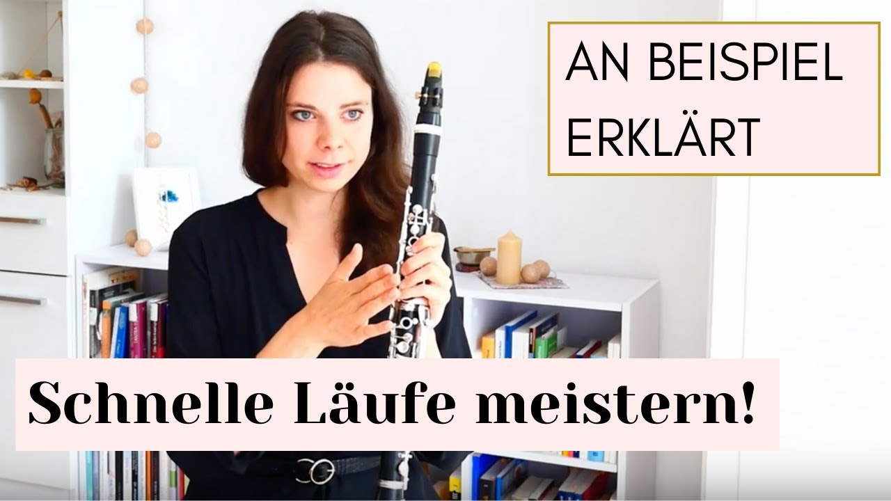 schnelle Läufe sauber & gleichmäßig spielen, schwierige Stelle No.9 - online Klarinette lernen