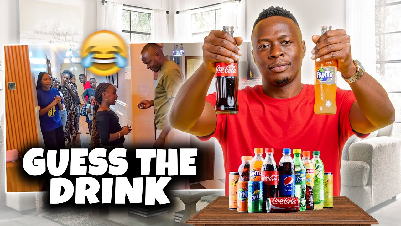 GUESS THE DRINK & WIN POCKET MONEY (PART 1): BLINDFOLD CHALLENGE