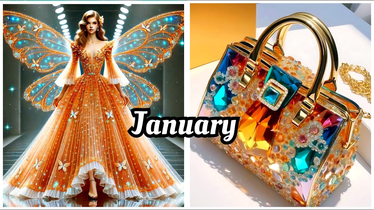 Choose Your Birthday Month And See Your Dress And Handbag👗🛍️🎉🥰 #trending #viral #video