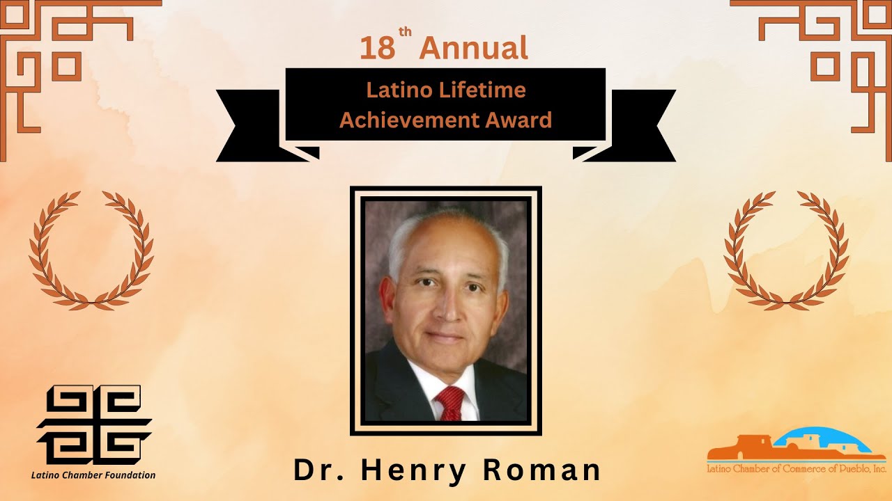 18th Annual Latino Lifetime Achievement Award Honoree Tribute Video - Dr. Henry Roman