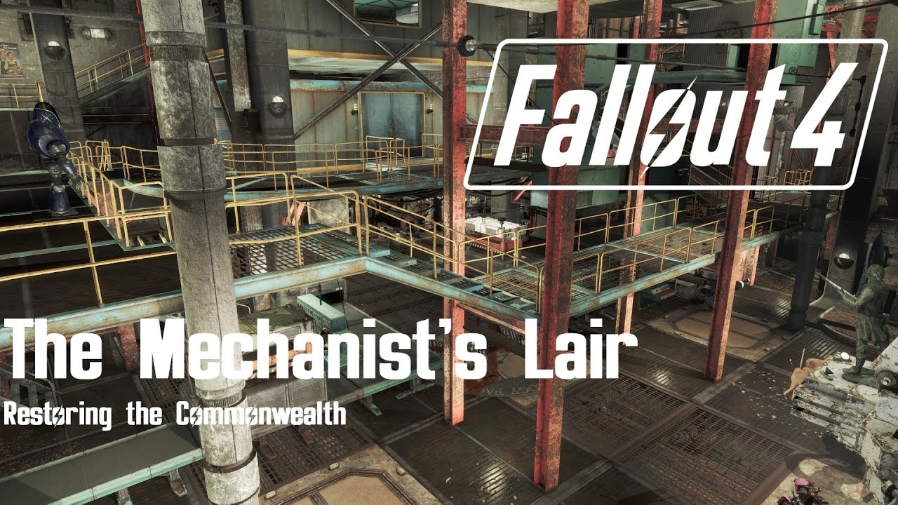 The Mechanist's Lair - Robot Factory - Fallout 4 Settlements