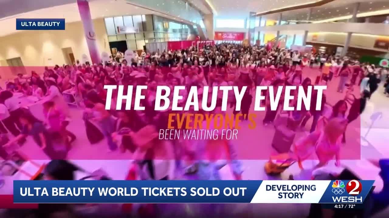 Ulta Beauty World 2026 tickets sold out for the expo in Orlando
